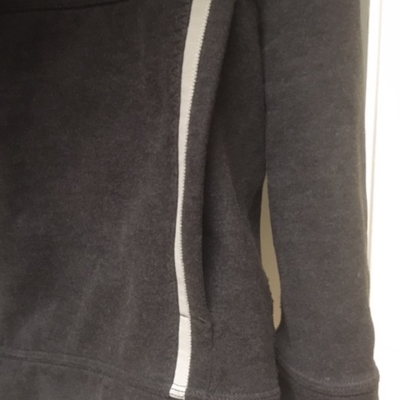 Lululemon Yin To My Yang Cardi Heather Black Cotton Jacket - Picture 9 of 12